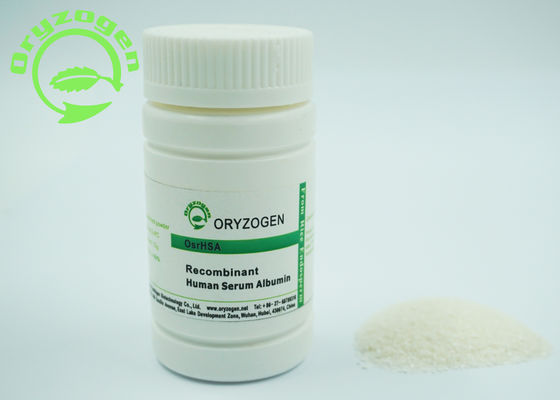 Lyophilized Powder Recombinant Human Albumin Light Beige Color 6.4-7.4 PH