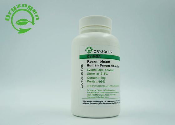 Research Recombinant Human Serum Albumin HSA Powder Industrial Biological Reagents