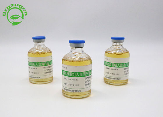 Molecular Weight 65 KD Recombinant Human Serum Albumin Liquid In Cell Therapy