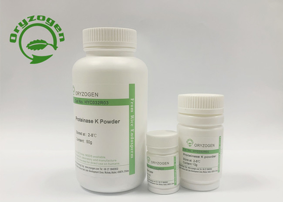 ISO 9001 2015 Certificate Recombinant Proteinase K Extracting Nucleic Acids
